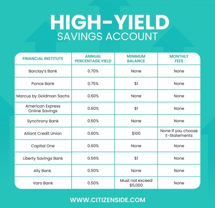 Offshore High Interest Savings Accounts